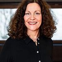 Farbiges Portrait einer Frau