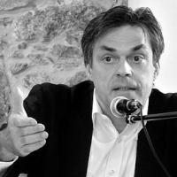 Schwarz Weiß Portrait von Mann