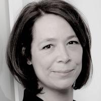 Schwarz Weiß Portrait einer Frau