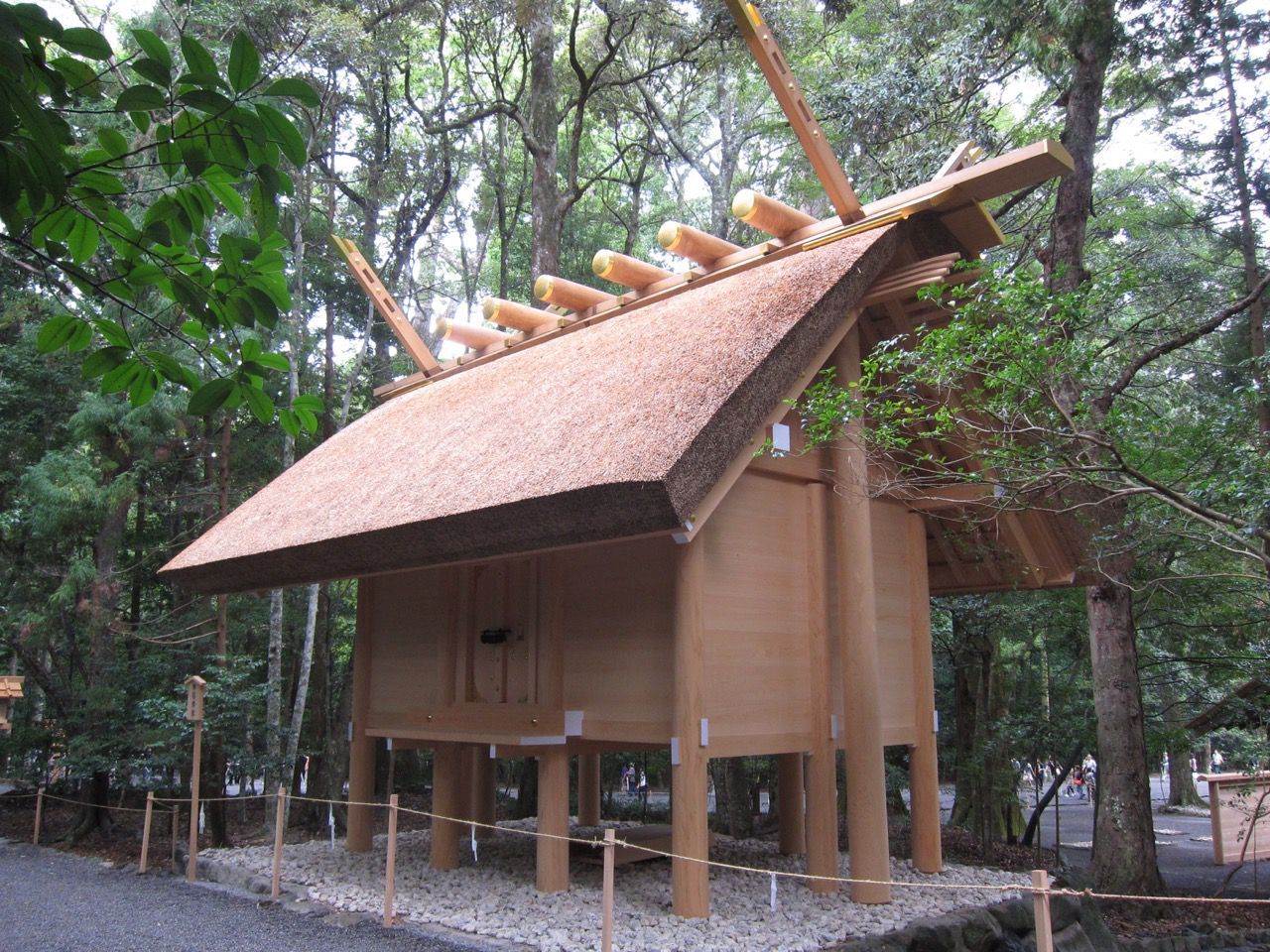 The Inner Shrine of Ise Grand Shrine (Naiku). Photo: Tino Mager © 2013<br />